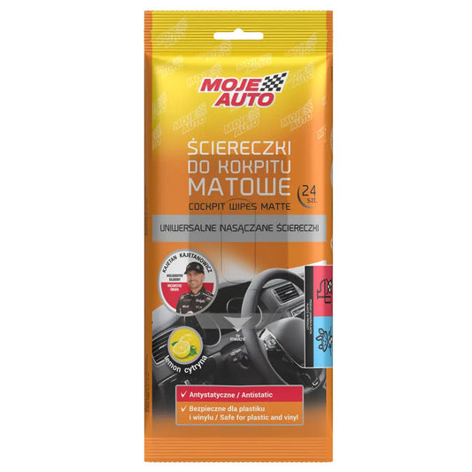 Ściereczki do kokpitu matowe Moje Auto