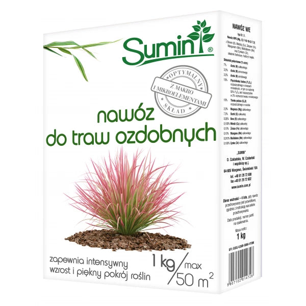Sumin – Nawóz granulowany do traw ozdobnych 1 kg