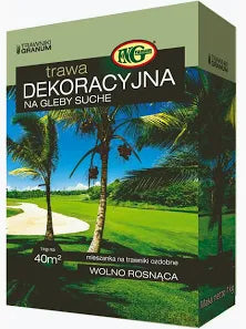 Trawa dekoracyjna na gleby suche